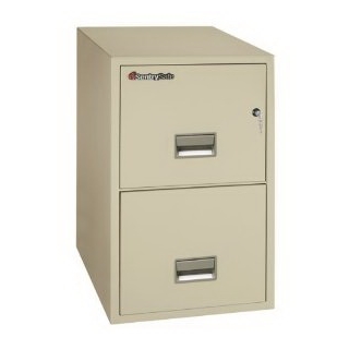 Sentry Safe 2-Drawer Fire and Water-Resistant Vertical Legal File, 20inch W x 31inch D, Dock-to-