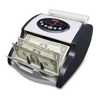 Semacon S-1025 Mini Table Top Compact Currency Counter with Batching, UV/MG Counterfeit Detection