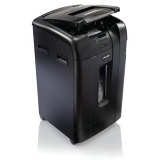 Stack-and-Shred™ 750M Hands Free Shredder, Micro-Cut, 750 Sheets, 20+ Users