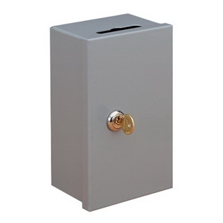 SteelMaster Drop-In Key Control Boxes, Keyed Differently, 4.38 x 7.25 x 3.25 Inches, Gray (201980001)
