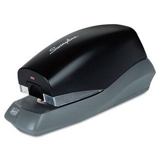 SwinglineÂ® - Breeze Automatic Stapler, 20-Sheet Capacity, Black - Sold As 1 Each - Keep your cool with this automatic stapler-just insert paper and it staples for you.