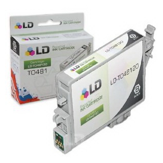 T048120 Epson Remanufactured Black T0481 Ink Cartridge by LD Products (T0481)