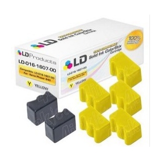 Printer Essentials for Tektronix 840 Series Color Stix (5 Yellow + 2 Black) MSI - P0161607 Toner