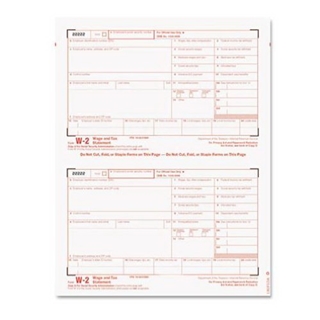 TOPS 22904KIT Business Forms W-2 Tax Forms Kit, 24 Forms, 24 Envelopes, 1 W-3 form