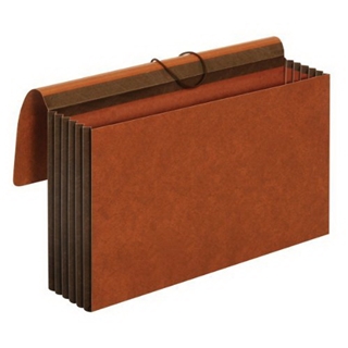 TOPS Globe-Weis Accordion Wallet, 5.25 Inch Expansion, Straight Cut, Legal Size, Brown (CL1076GLHD)