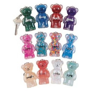 USA Wholesaler- 16488000-Jelly Bears Key Chain Case Pack 48