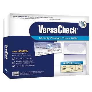 VersaCheck Security Personal Check Refills, Form # 3001, Personal Wallet, Blue Prestige, 250 Sheets (31BP01-4123)