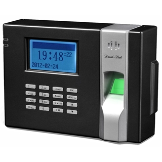 David-Link W-988P Biometric and Proximity Time and Attendance System with Back-up Battery - Blue Backlight