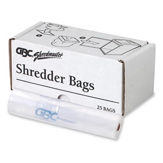 Wholesale CASE of 10 - Swingline Tear-resistant Plastic Shredder Bags-Poly Shredder Bags,Medium Up To 19 Gallon,25/BX,Clear