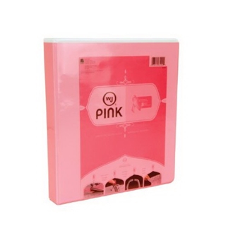 Wilson Jones Think Pink, Print Won't Stick Locking D-Ring Binder, 1 Inch Rings, 250 Sheet Capacity