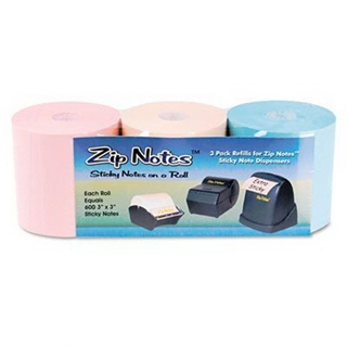 ZIP0099 - Note Refill Roll 3 Pack