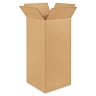 10" x 10" x 24" Tall Corrugated Boxes (Bundle of 25)