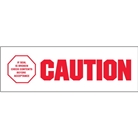 2" x 110 yds. - "Caution - If Seal Is Broke" (18 Pack) Pre-P...