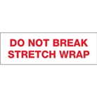 2" x 110 yds. - "Do Not Break Stretch Wrap" (18 Pack) Pre-Pr...
