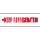 2" x 110 yds. - "Keep Refrigerated" (6 Pack) Pre-Printed Car...