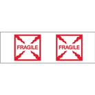 2" x 55 yds. - "Fragile (Box)" (18 Pack) Tape Logic™ Pre-Pri...