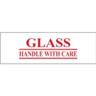 2" x 55 yds. - "Glass - Handle With Care" (18 Pack) Tape Log...