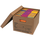 24" x 12" x 10" Economy File Storage Boxes (12 Each Per Case)