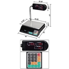 Digital Electronic Scale Grocery Price Weight 60 Pound