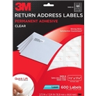 3M Return Address Labels With Quick Lift Design for Laser Pr...