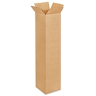 4" x 4" x 18" Tall Corrugated Boxes (Bundle of 25)