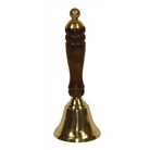 6" Hand Held Service Call Bell - Polished Brass Finish with ...