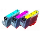 6-Pack Non-OEM Ink w/ Chip for CLI-221 Canon Pixma Canon iP3...