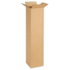 6" x 6" x 30" Tall Corrugated Boxes (Bundle of 25)