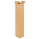 6" x 6" x 38" Tall Corrugated Boxes (Bundle of 25)