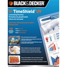 BLACK + DECKER TimeShield UV Thermal Laminating Pouches, Let...