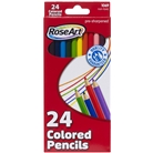 RoseArt 24 Colored Pencils Pack (2-Packs, 48 total pencils)