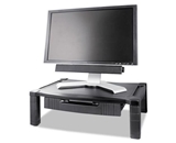 Extra Wide Adjustable Monitor/Laptop Stand - Single Level w/...