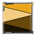 Uncommon LLC Deflector Hard Case for iPad 2/3/4 - Orange Zag...