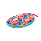 Glasses Case, Colorful Triangles (Pink)
