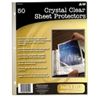 A&W Products Crystal Clear Sheet Protectors, Standard Weight...