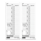 ACP091142470 - Weekly Time Cards, Antimicrobial, Double-Side...