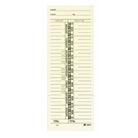 Adams Time Cards, Named Day Format Time Card, 3.4 x 9 Inches...