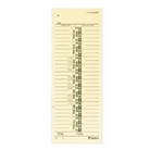 Adams Time Cards, Numbered Day Format, 3.4 x 9 Inches, Manil...