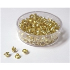 Akiles Brass-Plated Eyelets 4.8mm x 4.6mm (250/box)