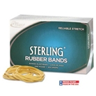 Alliance Sterling Ergonomically Correct Rubber Bands, #107, ...
