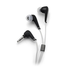 Altec Lansing MZX106W Mesh Headphones (White and Black)