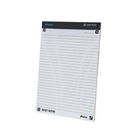 Ampad Shot Note Writing Pad, 8 1/2 x 11 Inches, Wide Ruled, ...