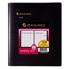 AT-A-GLANCE Plus Weekly Appointment Book, 6 x 9 Inches, Blac...
