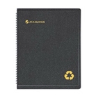 AT-A-GLANCE Recycled Weekly/Monthly Appointment Book Black 8...
