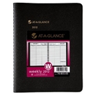 AT-A-GLANCE Recycled Weekly Planner, 6 x 9 Inches, Black, 20...