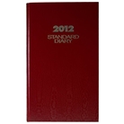 AT-A-GLANCE Standard Diary, Recycled Daily Diary, Red, 2012 ...