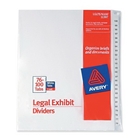 Avery Avery-Style Legal Side Tab Dividers, 26-Tab, 76-100, L...