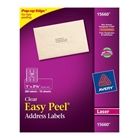 Avery Easy Peel Clear Address Labels for Laser Printers, 1 x...