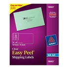 Avery Easy Peel Clear Shipping Labels for Inkjet Printers, 2...
