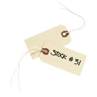 Avery Shipping Tags, Paper/Twine, 3.75 x 1.875 Inches, Manil...